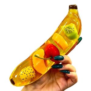 GENENIC Release Hand Maltose Banana Squeeze Toy Relax Gift Sensory Simulated Banana Vent Toy Fidget Sensory 16cm Slow Rebound Toy Sensory Play