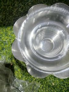 【SK】50pcs shaved ice Flower Cup Yogurt cup 450ml-15oz