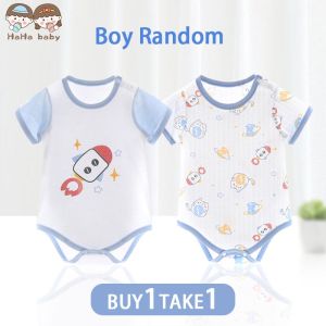 HAHA BABY BUY 1 TAKE 1 Baby Bodysuit Cotton Newborn Infant Clothing Suits Infant Bodysuits Rompers Jumpsuit Onesie Jumpsuit Newborn Random Design