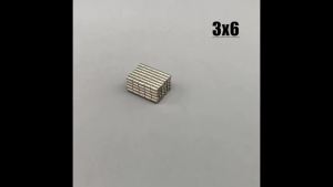 50~2000pcs 3x6mm Magnet Round Small Science Office Whiteboard Craft Diy Fridge Refrigerator  3*6mm Accessory