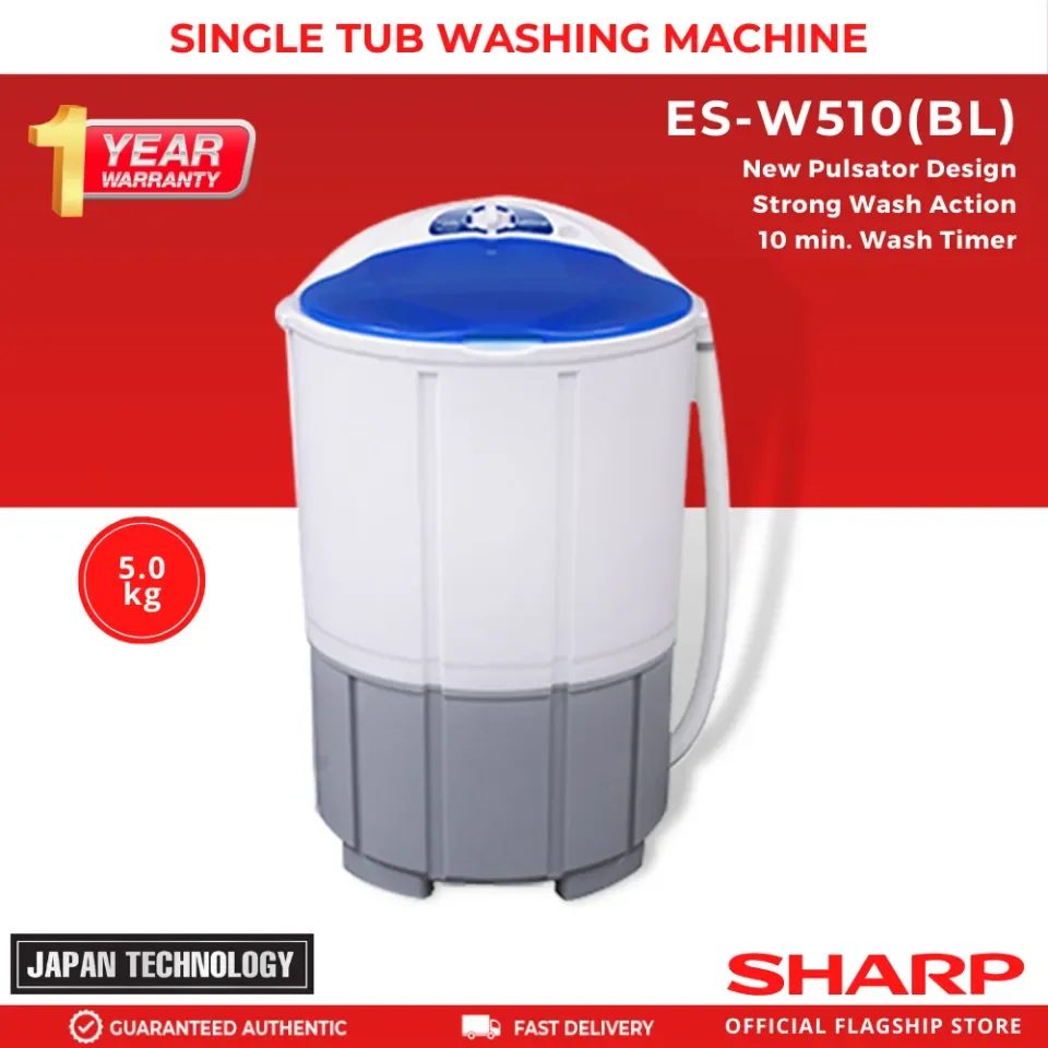 sharp washing machine es w500