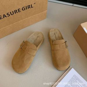 Free Shipping WomenS Half-Slipper Sandals Spring/Summer 2026 New Style Outdoor Wear Half-Toe Design Autumn/Cool Weather Sandals Thick Sole
