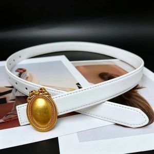 LIWU Da PU Thắt lưng nữ Đơn giản Phong cách Hàn Quốc Dây đai eo Đa năng Thắt lưng hình bầu dục Quà tặng dành cho phụ nữ.