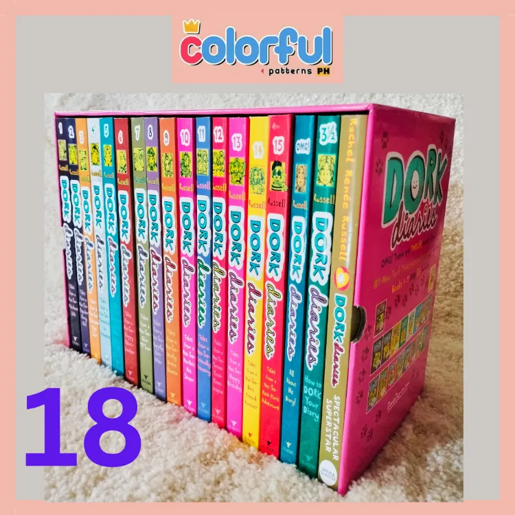 DORK Diaries 18冊 18 Volumes Dork Diaries English Picture Book Girls Wimpy Kid