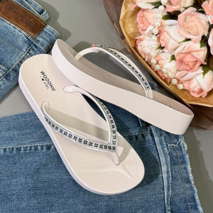 Free Shipping Gao Meilunpo Fashion Rhinestone Flip-Flops Summer Outdoor Beach Sandals
