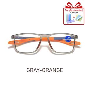 Fashion Temperament Business Mens Presbyopic Glasses 100-400 Super Light Comfortable Anti-blue Light Farsighted