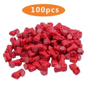 100pcs Stop Lock Security Display Kunci Anti Maling Kunci Rak Display Anti Maling Kunci Ram Magnet Kunci Rak Display