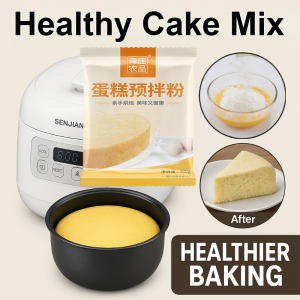 Rice Cooker Cake Premix Powder Lazy Cake Pre-Mixed Powder Easy Bake Healthy Cake Mix for Oven Rice Cooker 蛋糕预拌粉