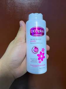 Deoplus Deodorant Powder w/ Licorice Extract & Natural All Day Protect 80g