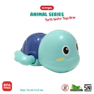 IQANGEL Turtle Water Toys New / Mainan Mandi Anak Bayi / Mainan Air bayi Kura kura Berenang / Mainan Air Bayi