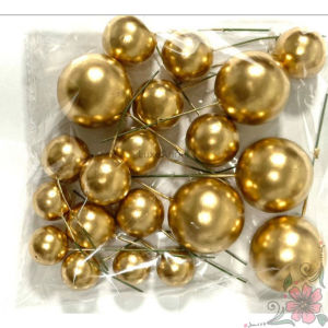 20Pcs Mixed Size Ball Shaped Cake Insert Decorations |1PCS Acrylic Mirror Insert Card Happy Birthday Toppers | Baking Decorative Plugins for Birthday Party Wedding & Events | Colorful Ball Decor | Party Supplies with Multiple Sizes & Styles