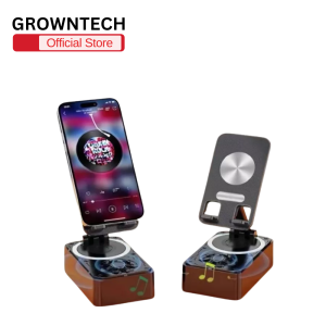 Loa bluetooth chân đế điện thoại đa năng pk-01 kiêm sạc dự phòng xoay 360 âm thanh 3d