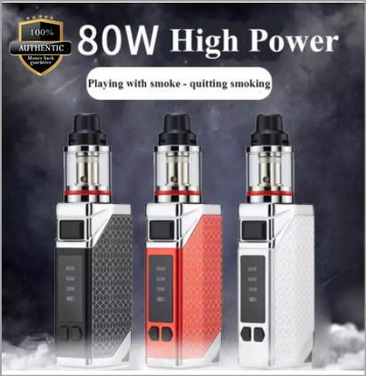 Electronic Cigarette Kit 80W 2200mAh Battery Vape Mod Hookah 0.35