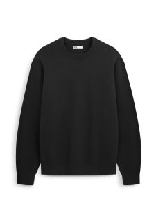 AIIZ (เอ ทู แซด) - AIIZ เสื้อสเวตเตอร์ผู้ชายคอกลมแขนยาวทอกราฟิก AIIZ Mens A Logo Sweater