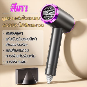 【รับประกัน 3 ป】 ไดร์เป่าผม (เปลี่ยนใหม่ฟรี ไม่มีรังสี ให้ความชุ่มชื้นกับไอออนลบ การดูแลเส้นผมด้วยอุณหภูมิคงที่) ไดเป่าผมของแท้ hairdryer ไดร์เป่าผม ของแท