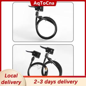 [COD] AqToCna Ship within 24 hours 70 80 120CM Bike Air Pump Extension Tube Pump Bicycle Hose Air Pump Connector Bike Air Pump Tire Inflator Nozzles Accessories