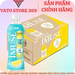 Nước giải khát hương chanh sữa chua KIRIN IMUSE chai 430ml