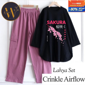 ONE SET KEKINIAN TERLARIS STELAN CASUAL ONE SET CARGO KEKINIAN