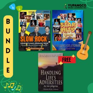 SLOW ROCK COUNTRY FOLK COUNTRY ROCK VOL. 1/STAR HITS CLASSIC COLLECTION -SONGBOOK WITH GUITAR CHORDS/BUNDLE with FREEBIES HANDLING LIFE ADVERSITIES