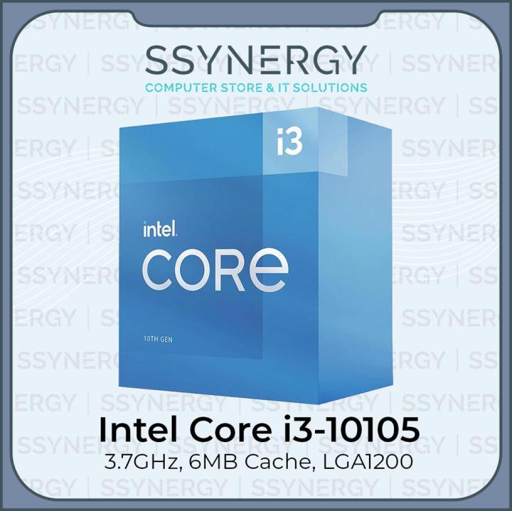 INTEL CORE I3 10105 Processor Intel Gen 10 Comet Lake LGA 1200