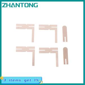 ZHANTONG สำหรับ Dayi แผ่นเหล็กชุบนิกเกิล แบตเตอรี่1ชุดแผ่นเชื่อมนิกเกิลแผ่นแบตเตอรี่ลิเธียมชุบนิกเกิลแผ่นนิกเกิลนิกเกิลนิกเกิลนิกเกิล