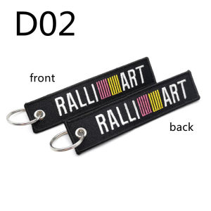 Rเม้าท์พวงกุญแจรถยนต์สำหรับปรับเปลี่ยนพวงกุญแจแข่งรถพวงกุญแจวัฒนธรรมสำหรับ Mitsubishi