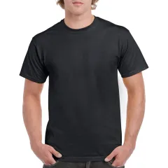 Gildan 76000B Premium Cotton Youth T-Shirt (Black)