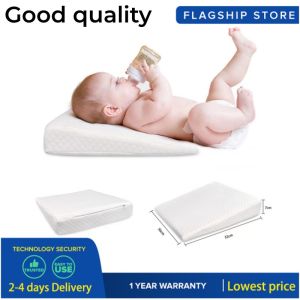 New born Toddler Baby Sleep Pillow Anti Spilt Milk Crib Pads Ramp Sleep Positioning Wedge Memory Pillows