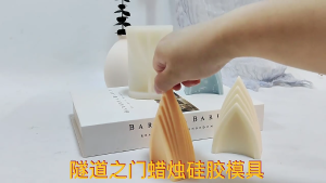 Triangular Silicone Mold Epoxy Resin Casting Silicone Mold for DIY Soap Plaster Cake Fondant Home Decor