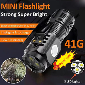 Buy 1 Get 1 Free LED Flashlight Rechargeable Waterproof Outdoor Heavy Duty Rechargeable Searchlight