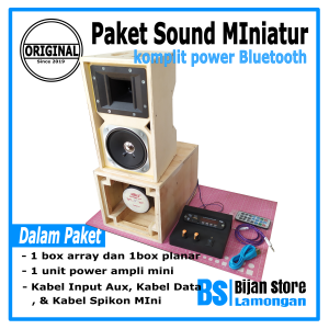 Paket Sound Bluetooth KOmplit Amplifier V1.2 BT Siap Bunyi