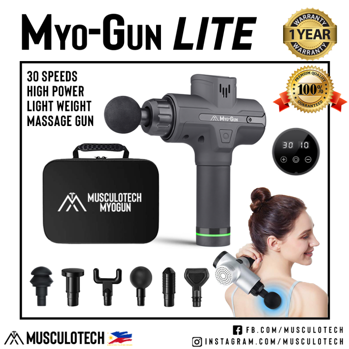 Myogun Myogun LITE Therapy Percussion Vibration Massager | Lazada PH
