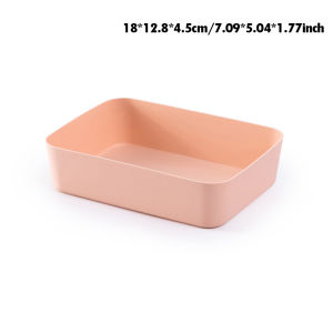 Fantic Combinable Storage Box Desktop Cosmetic Storage Tray Makeup Clothes Tableware Holder Plastic Storage Drawers Underwear Organizer