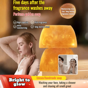 Handmade Gold Soap Suitable for Men & Women Lasting Fragrance for Five Days After Bathing Gentle Nutrition Long-Lasting Fragrance A Must for Bathing
