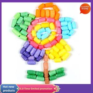 Graceful 500pcs Starch Baby Kids Building Magic Corn Plasticine Children Toy Gift