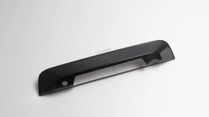Cornerr Carbon Fiber For Dodge RAM 1500 TRX 2021 2022 2023 2024 Exterior Car Rear Roof Brake Light Lamp Cover Sticker Trim Accessories T6H1N
