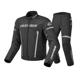 IRONRIDE Outdoor Waterproof Motor Bike Cycling Clothing Moto Jacket Pants Riding Motorcycle Racing Suit