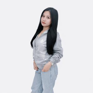 Jaket Parasut Wanita Lengan Panjang Bordir Biru Gemerlap - Serat Mikro untuk Yoga & Training