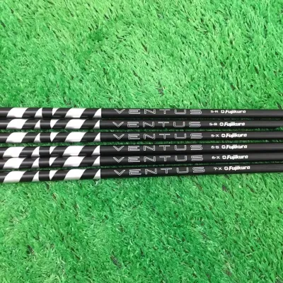 Tùy chỉnh Golf trục-Fujikura Ventus Đen TR-5/6/7 câu lạc bộ trục-0.335 Tip - S R x Flex tùy chọn-Miễn phí lắp ráp tay áo & Grip