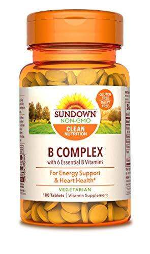 [PRE-ORDER] Sundown Vitamin B Complex 100% RDV, 100 Tablets (Pack Of 3 ...