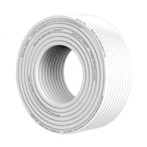 ท่อส่งของเหลว PE ขนาด50ม. 3/8นิ้วการจัดวางแบบยืดหยุ่นทนทานความตึงเครียดสูง