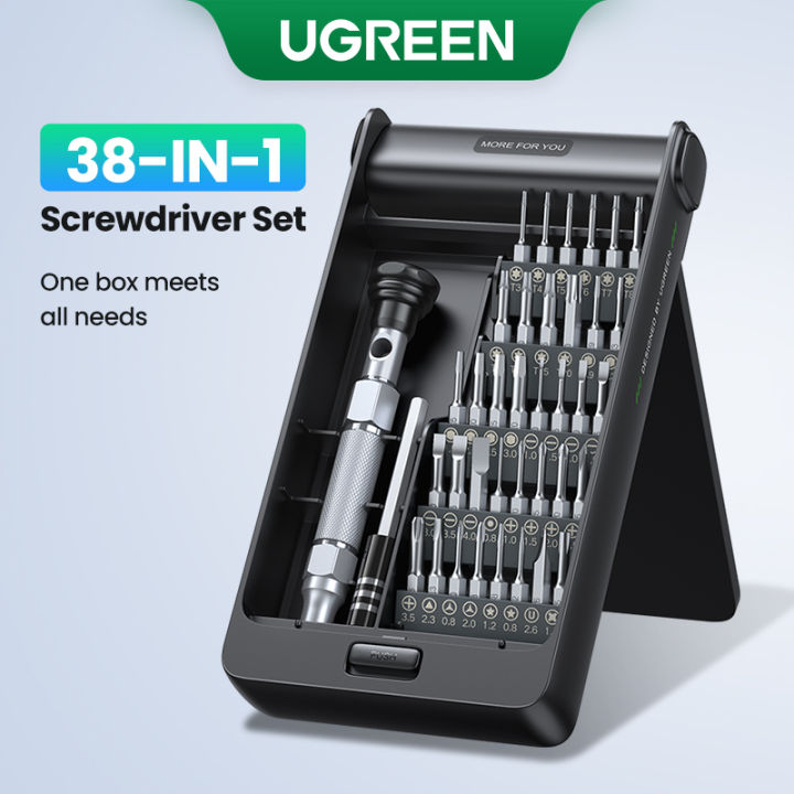 UGREEN 38 in 1 Aluminum Alloy Screwdriver Set | Lazada