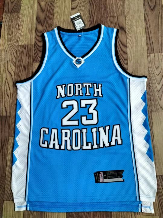 Embroidery Men’s Light Blue UNC North Carolina #23 Michael Tar Heels ...