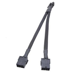 20cm Double 8Pin to 12+4Pin Power Adapter Cable for RTX40 Series 12VHPWR Motherboards Connection Secure Power Supply