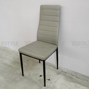 Vedourstyle High Back Dining Chair Restaurant Fabric Chair PU Leather Designer Chair Dressing Chair 餐椅 Kerusi Makan Restoran