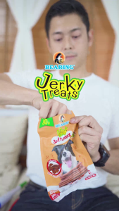 BEARING ขนมหมา ขนมสุนัข เนื้อไก่แท่งนิ่ม Jerky Treats Soft Snack