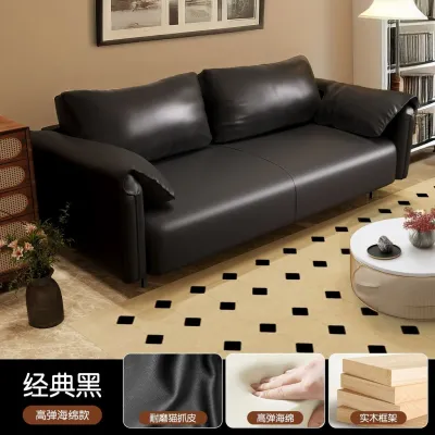 Sofa 2/3 Seater Sofa Lazy Sofa Straight Row Fabric Sofa Floor Sofa Sofa Chair Lazy Sofa Tatami Small Sofa Single Sofa