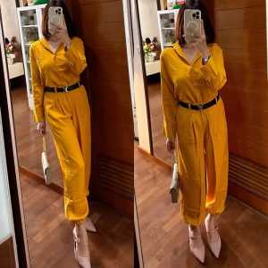 ONE SET RAYON TWILL PREMIUM DAILY SET HOMEWARE PAKAIAN WANITA SETELAN