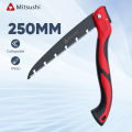 Mitsushi 9" inch Sk5 hand saw sawing tree pruning saw felling portable folding saw Three-sided grinding without card saw. 