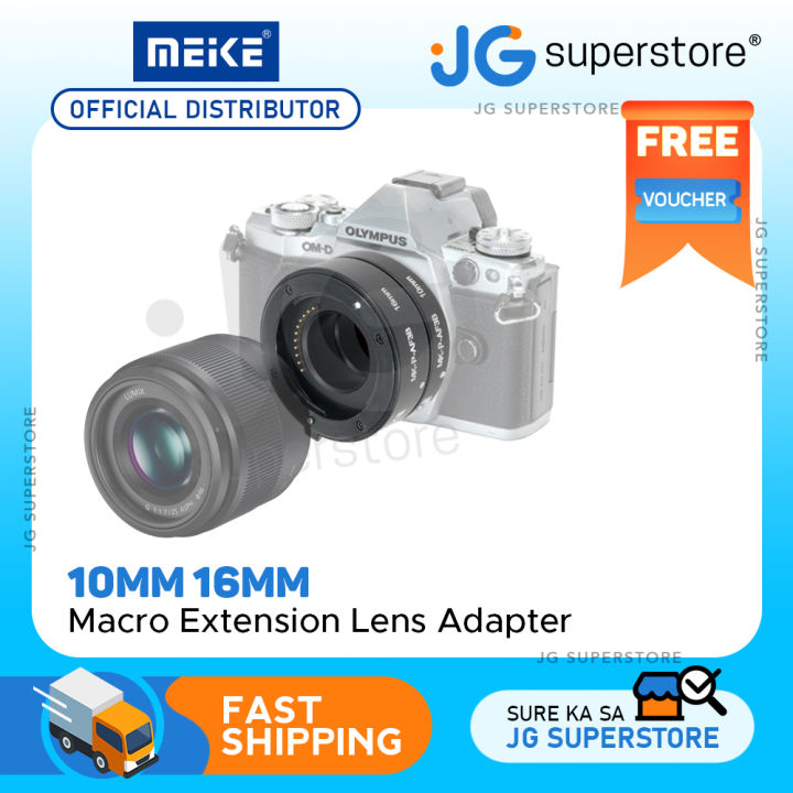 Meike MK-P-AF3B Auto Focus Macro Extension Tube Set Ring for
